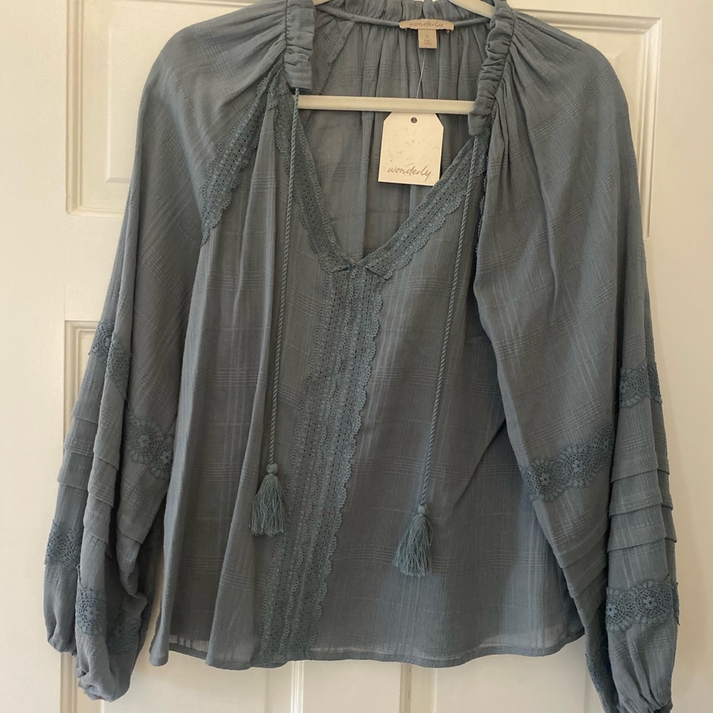 Wonderly Blouse- Size S